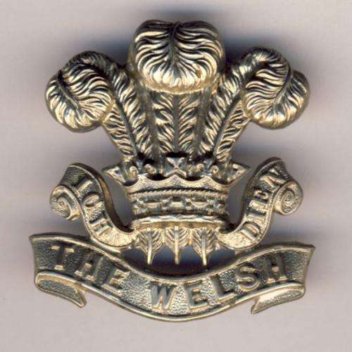 The Welsh regiment badge - one lug
