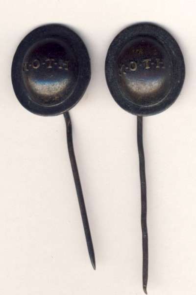 2 x M.O.T.H badges