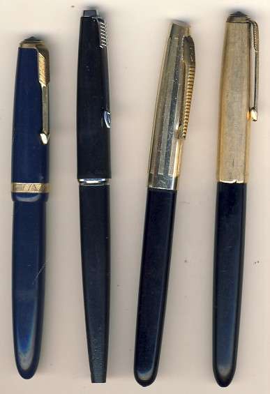 Lot of 4 Fountain pens as per scan - you bid per pen to take all