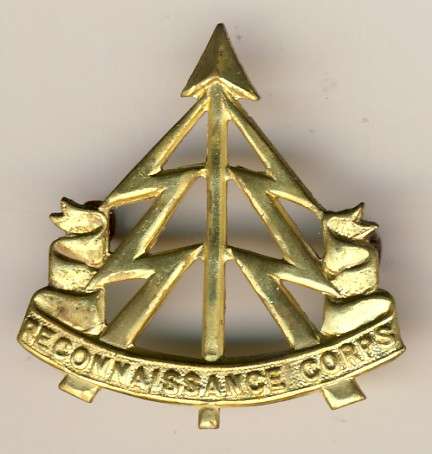 Great Britain - Reconnaissance Corps Cap badge1946 - Brass