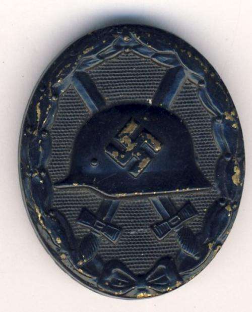 German WWII Wound badge, black