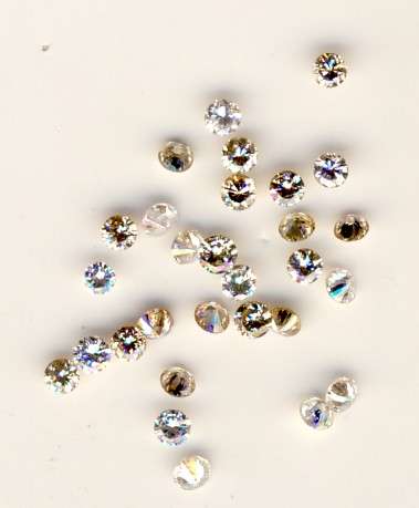 Lot of 30 small Diamonds with total weight of 1.11 Ct