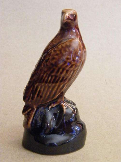 Beneagles Scotch Whisky in Eagle porcelain bottle - 70% Proof - unopened & full