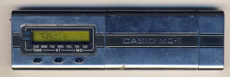 Vintage Casio computer calculator watch- not working @ CRAZY R1 Start