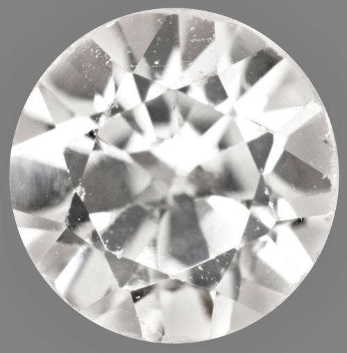 Natural Diamond 0.53 carat - Round cut color F - retail price R17346 - graded by GISA