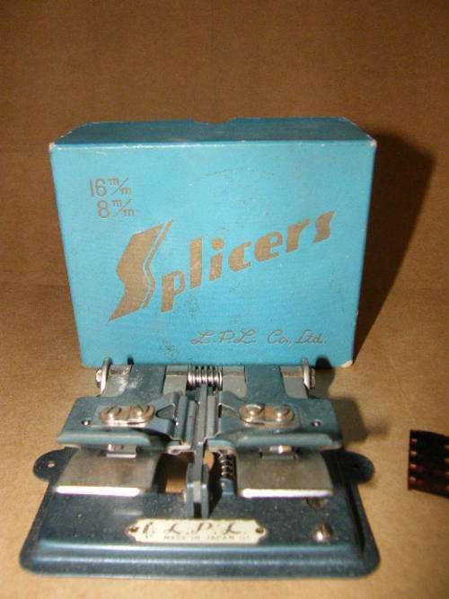 Film Splicer for 8mm & 16mm films - LPL - in original box as per scan