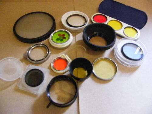 Lot of 14 filters & adapter rings - YOU BID PER FILTER TO TAKE ALL @@@ Crazy R1 Start