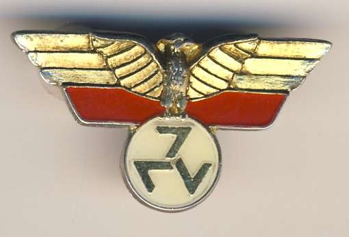 Old type AWB Enameled badge - for beret - Scarce