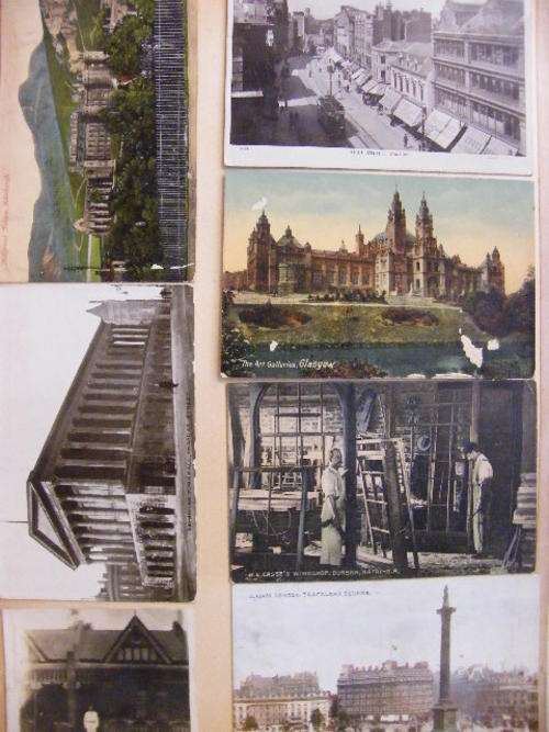 Album Early 1900`s with over 220 postcards and lots of photos