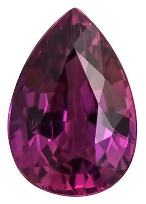 Pear shaped purple Sapphire 2.88 Carat - Retail value of R14064 - Certified by GISA