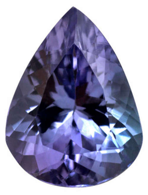 Pear shaped intense Blue Tanzanite 1.16 Carat - Retail R10440 - Certified by GISA @@@ Crazy R1 Start