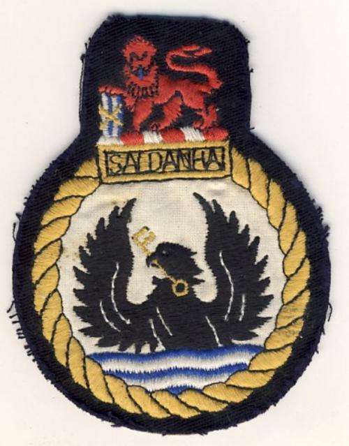 Saldana Bay cloth badge - as per scan