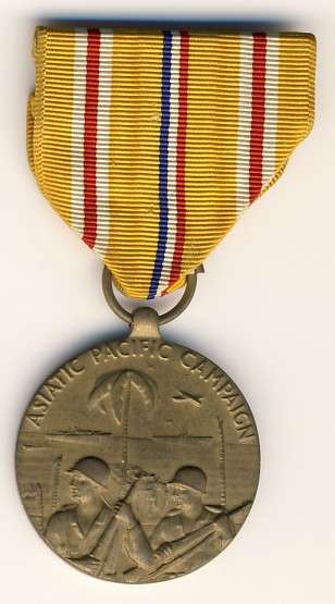 U.S.A. Pacific campaign Medal - as per scan