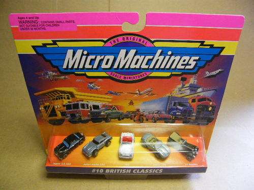 Micro Machine - # 10 British Classics in Original packaging - as per scan