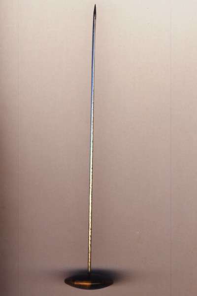 Vintage Hat pin with tigers eye 14cm as per scan