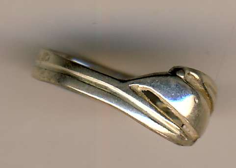 Sterling Silver ring - Various sizes -  as per scan
