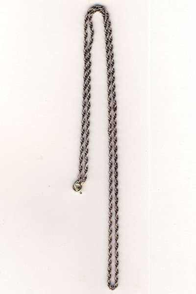 Sterling silver necklace as per scan
