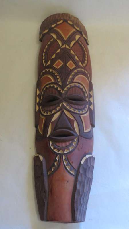 Swaziland Mask - 49 x 13cm - @@@ Crazy R1 Start