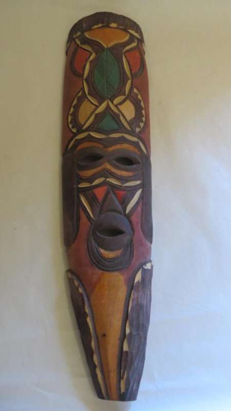 African Art Swaziland Mask - 48 x 11cm - @@@ Crazy R1 Start