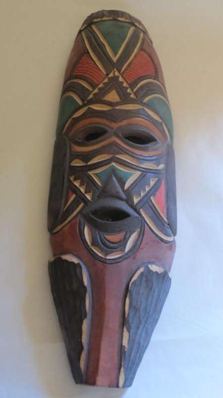 Swaziland Mask - 45 x 13cm - @@@ Crazy R1 Start