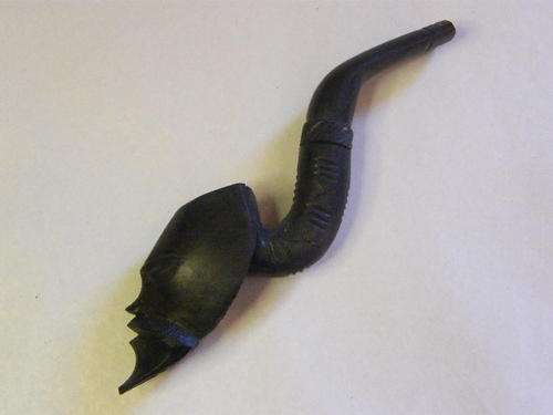 West African ebony pipe as per photo