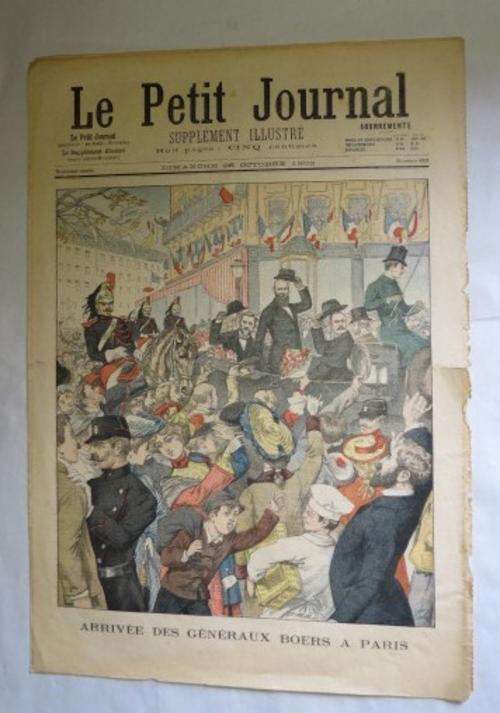 Le Petit Journal - 10 October 1902 - as per scan