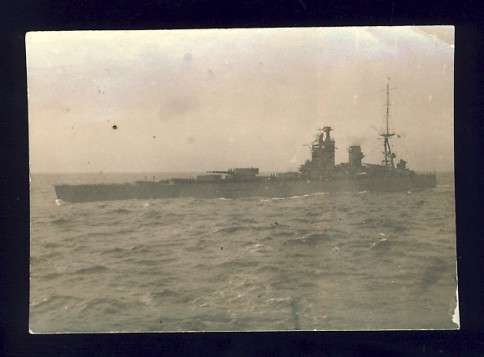 Original photo - HMS Nelson steaming along side HMS Barhan - @@@ Crazy R1 Start