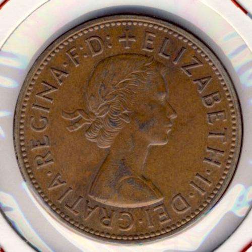 RSA Bronze Hollow 2 headed penny as per scan @@@ Crazy R1 Start