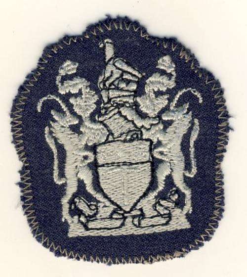 Rhodesian Army Air Force WO1 cloth badge - as per scan