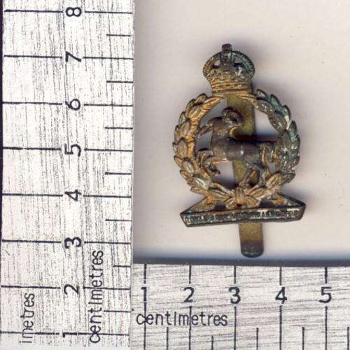Royal Army veterinary badge as per scan - with slide