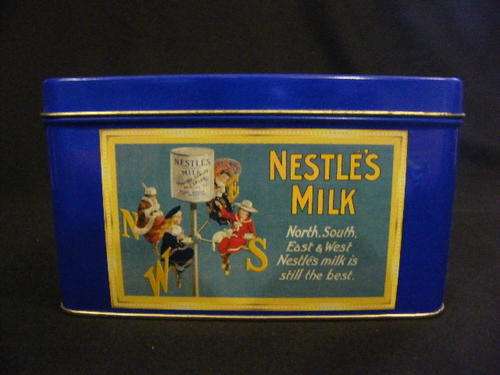 Nestle`s Milk tin as per photo