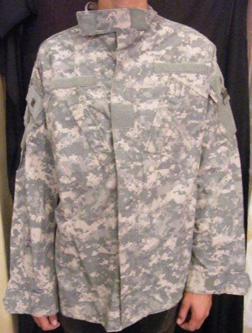 American Camouflage Army  Combat Jacket - as per photo