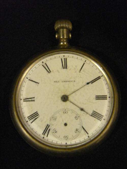 Pan America pocket watch - not working as per scan
