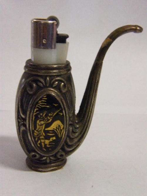 Pipe Gas / Flint table lighter - 5 x 1.5cm - CRAZY WEDNESDAY