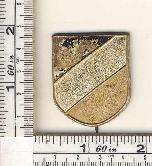 German WWII helmet badge
