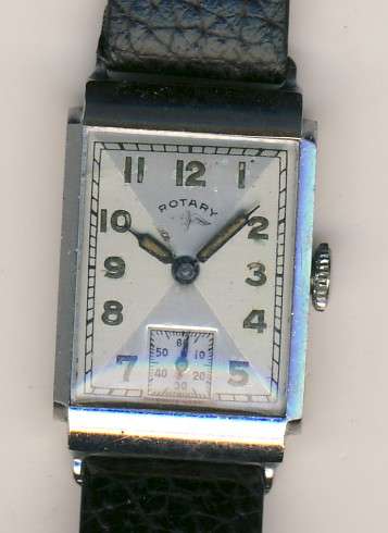 TOP ITEM Rotary Ladies wind Watch with Leather Strap - Working - @@@ Crazy R1 Start