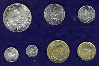 South Africa 1964 Short proof set - as per scan
