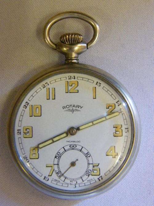 Rotary Pocket Watch working and in excellent condition - as per photo