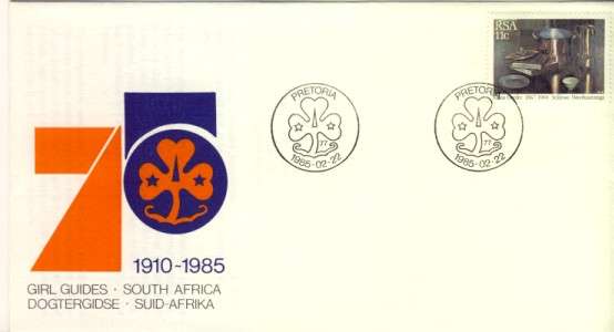 Commemorative Cover Girl Guides