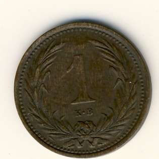 Hungary 1899 filler AU