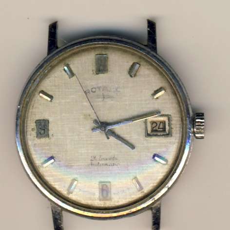Rotary automatic watch - working