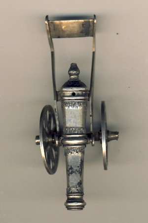 Solid Silver miniature canon