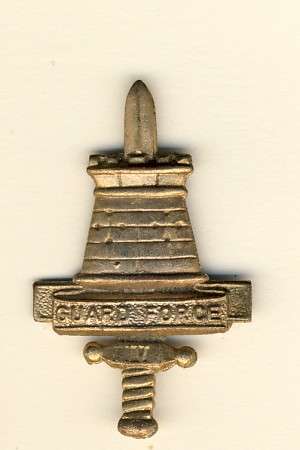 Rhodesian guard force cap badge