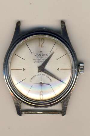 Van Dyk Watch with gold dials - excellent & working @@@ Crazy R1 Start