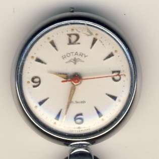 Nurses watch - old type - working, but no winding knob - Gold dials & numbers