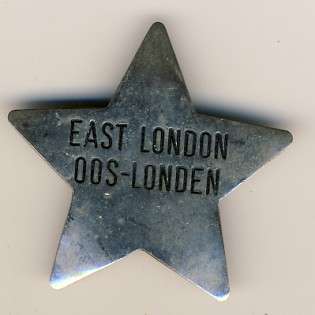 East London Traffic Police star - old type