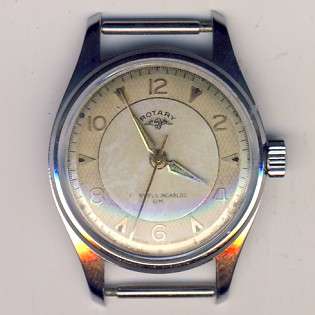 Rotary waterproof electronically timed & tested watch - working but needs service