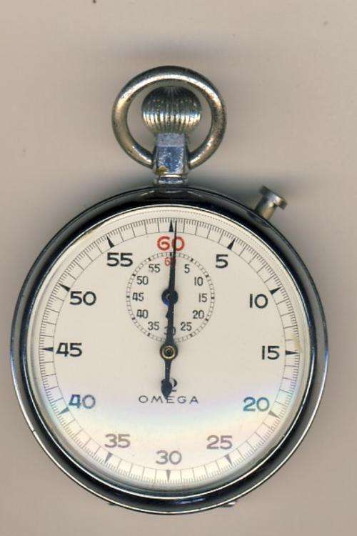 Omega Stopwatch - as per scan - working