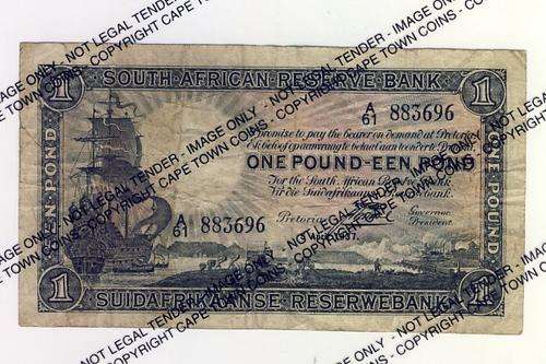 Postmus First issue 1937 one pound A61