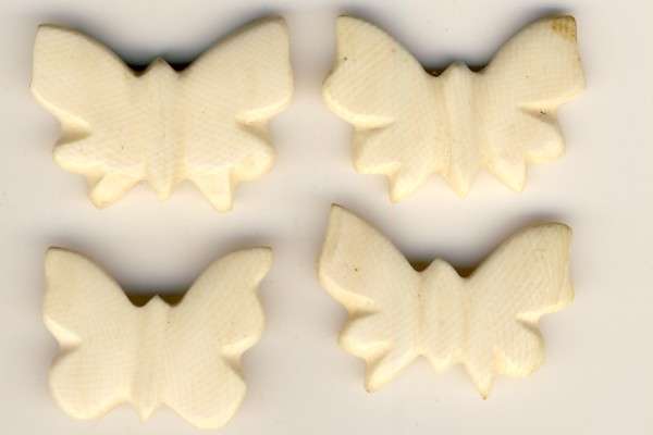 Ivory Butterflies - you bid per item